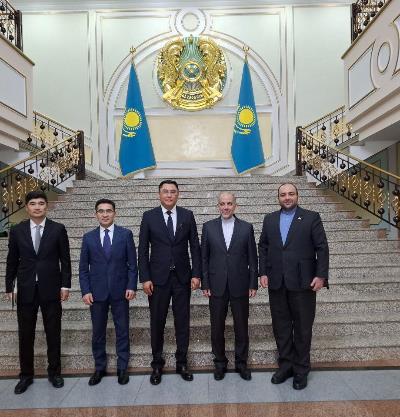 Встреча Посла нашей страны с руководителем департамента Ближнего Востока и Северной Африки МИД Казахстана